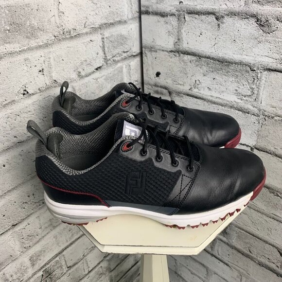 Footjoy Contour Soft Spike Golf Shoes - Picture 4 of 7